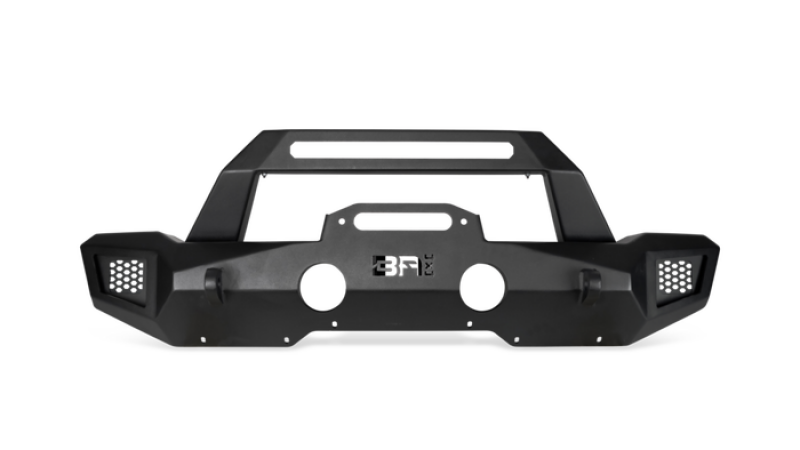 Jeep Wrangler Front Winch Bumper - Body Armor 4x4 - Orion Mid-Width - Black - `07-`22